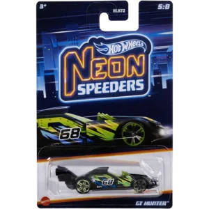 Mattel Hot Wheels® Neon Speeders™ Αυτοκινητάκια 1:64: GT Hunter™ (HLH77/HLH72)