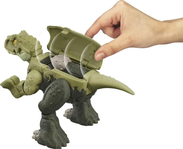 Mattel Jurassic Fierce Changers™, Jurassic World Double Danger™: Tyrannosaurus Rex Ankylosaurus (HLP08/HLP05)