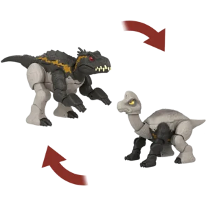 Mattel Jurassic World Fierce Changers™, Jurassic World Massive Stretch™: Indoraptor Brachiosaurus (HPD35/HPD33)