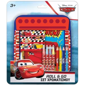 Diakakis Imports Σετ Ζωγραφικής Disney Cars Roll & Go (0563715)