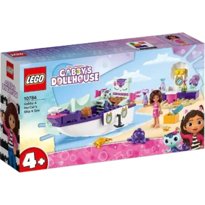 LEGO® Gabby's Dollhouse: Πλοίο και Σπα της Γκάμπι και της Γοργονάτας (10786)