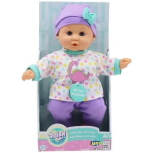 Luna Toys Κούκλα Μωράκι 30 εκ. με 20 Ήχους (0622178)