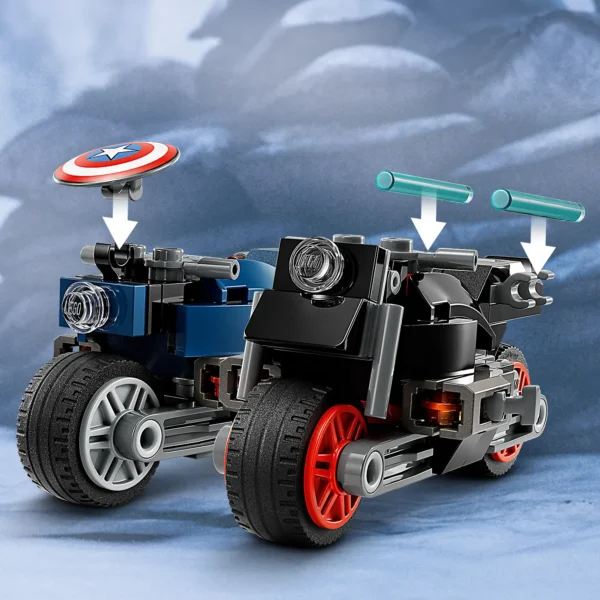 LEGO® Marvel: Μοτοσικλέτες της Μαύρης Χήρας & του Κάπτεν Αμέρικα (76260)
