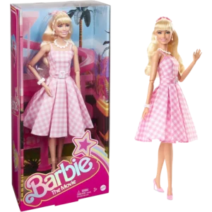 Mattel Barbie® Συλλεκτική 2023 Margot Robbie As Barbie In Pink Gingham Dress (HPJ96)