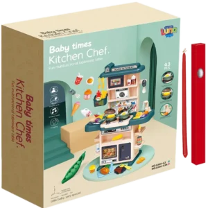 Παιχνιδολαμπάδα Luna Toys Κουζίνα Με Φως Και Ήχους 43τμχ (0622508)