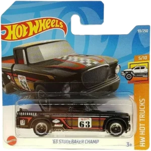 Mattel Hot Wheels® Αυτοκινητάκι 1:64 HW Hot Trucks™, '63 Studebaker Champ (HCT51/5785)