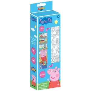 Luna Toys Παζλ Peppa Pig, 24 Τμχ., 13x48εκ (0482780)