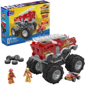 Mega™ Hot Wheels® Monster Trucks™ HW 5-Alarm™ 284 pcs (HHD19)