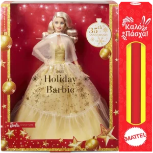 Παιχνιδολαμπάδα Barbie™ Holiday Doll 2023 (HJX04)