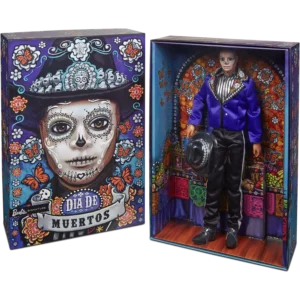 Mattel Barbie® Συλλεκτική 2023 Ken Día De Muertos Doll (HJX15)