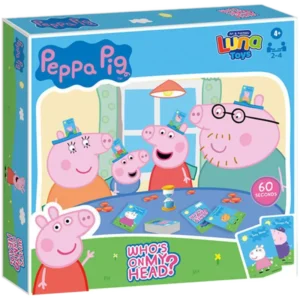 Luna Επιτραπέζιο Παιχνίδι Ποιος Είναι στο Κεφάλι με Ήρωες Peppa Pig (0482778)