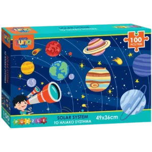 Luna Toys Παζλ 100 κομμάτια Το Ηλιακό Σύστημα (0622310)