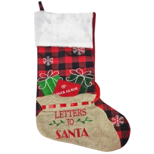 Χριστουγεννιάτικη Μπότα Letters to Santa 47x26cm (93-3188)