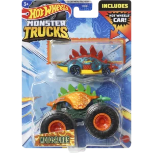 Mattel Hot Wheels® Monster Trucks™ Motosaurus™ με Αυτοκινητάκι (ΗΚΜ10/GRH81)