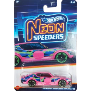 Mattel Hot Wheels® Neon Speeders™ Αυτοκινητάκια 1:64: Nissan Skyline 2000GT-R (HRW69/HLH72)