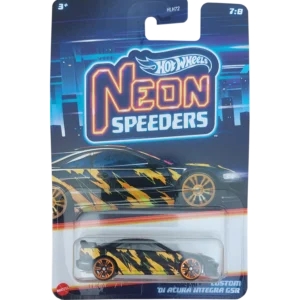 Mattel Hot Wheels® Neon Speeders™ Αυτοκινητάκια 1:64: '01 Acura Integra GSR (HRW73/HLH72)