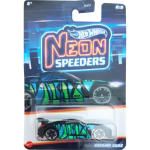 Mattel Hot Wheels® Neon Speeders™ Αυτοκινητάκια 1:64: Nissan 350Z (HRW74/HLH72)