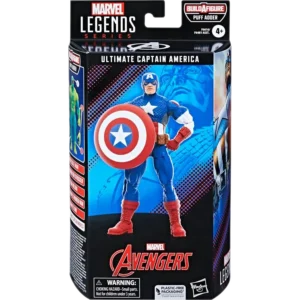 Hasbro Marvel Legends Action Figure Puff Adder BAF: Ultimate Captain America 15cm (F6616)