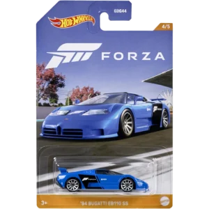 Mattel Hot Wheels® Forza 4/5 Αυτοκινητάκια 1:64 - '94 Bugatti EB110 SS (HLK26/HMV71)