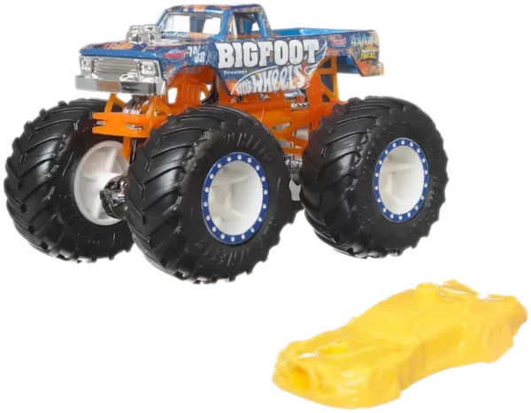 Mattel Hot Wheels® Monster Trucks Live: 4x4x4 Bigfoot® 1:64 Vehicle (HWC65/FYJ44)