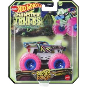 Mattel Hot Wheels® Monster Trucks Glow in The Dark: Rodger Dodger™ (HWC91/HCB50)