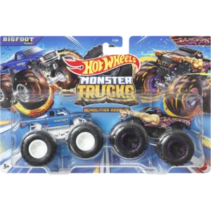 Mattel Hot Wheels® Monster Trucks Demolition Doubles™: Bigfoot® 4x4x4 vs Samson (HWN59/FYJ64)