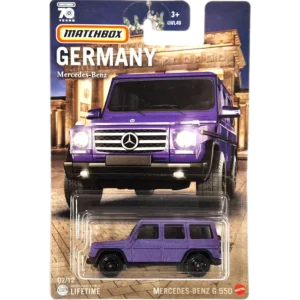 Matchbox™ Germany: Mercedes-Benz G 550 Purple Metallic Matte (HPC57/GWL49)