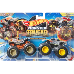 Mattel Hot Wheels® Monster Trucks Demolition Doubles™: HW Safari™ vs Wild Streak™ (HWN58/FYJ64)