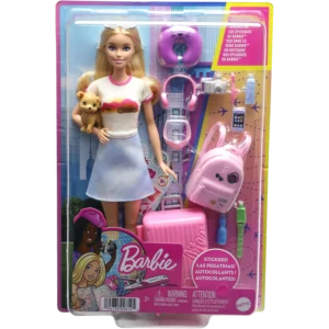 Mattel Barbie Έτοιμη Για Ταξίδι (HJY18)