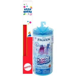 Παιχνιδολαμπάδα Disney Frozen Μίνι Κούκλα Snow Color Reveal™, Blind Box (HMB83)