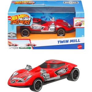 Mattel Hot Wheels® Αυτοκινητάκια Pull-Back Speeders™: Twin Mill™ 1:43 (HPR72/HPR70)