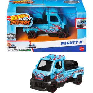 Mattel Hot Wheels® Αυτοκινητάκια Pull-Back Speeders™: Mighty K™ 1:43 (HPR77/HPR70)