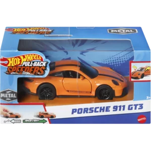 Mattel Hot Wheels® Αυτοκινητάκια Pull-Back Speeders™: Porsche 911 GT3 1:43 (HPR79/HPR70)