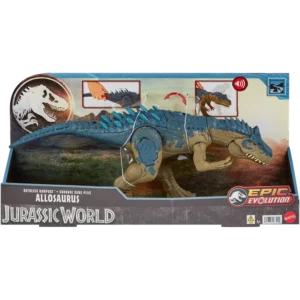 Mattel Jurassic World, Epic Evolution™ Ruthless Rampage™ Αλλόσαυρος με Ήχους & Λειτουργία Επίθεσης (HRX50)