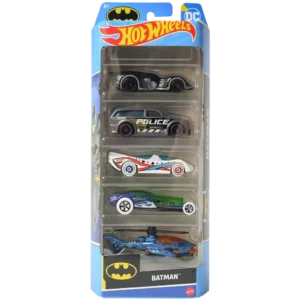 Mattel Hot Wheels® Αυτοκινητάκια 1:64 Σετ Των 5: Batman™ (HTV44/01806)