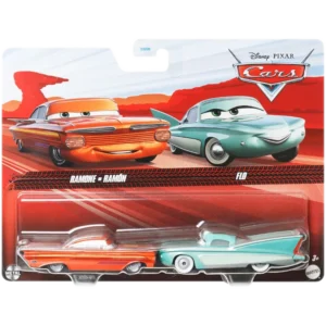 Mattel Disney/Pixar Cars Αυτοκινητάκια Σετ Των 2: Ramone & Flo (HTX09/DXV99)