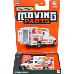 Matchbox™ Moving Parts: 2016 Ram Ambulance (HVN01/FWD28)