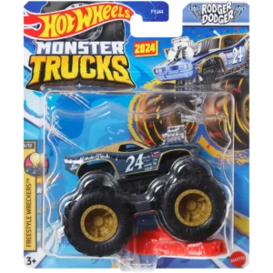 Mattel Hot Wheels® Monster Trucks Freestyle Wreckers™: Rodger Dodger™ 1:64 Vehicle (HTM59/FYJ44)