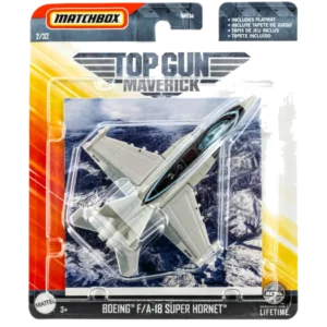 Matchbox™ Sky Busters™ Νέα Αεροπλανάκια Με Αεροδιάδρομο: Top Gun Boeing™ F/A-18 Super Hornet™ (HVM52/HHT34) (Αντιγραφή)